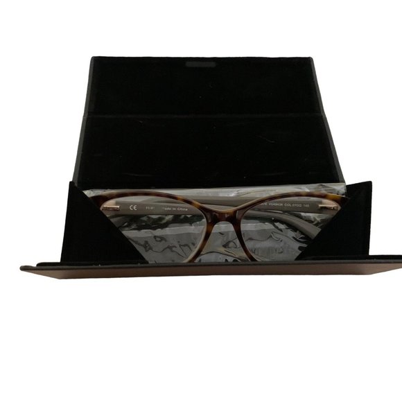 Furla Tate VU4943K Col. 01GQ 140 Eyeglasses Frames Tortoise Brown w/Case - Picture 8 of 9